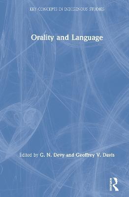 Orality and Language - cover
