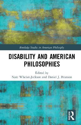 Disability and American Philosophies - cover
