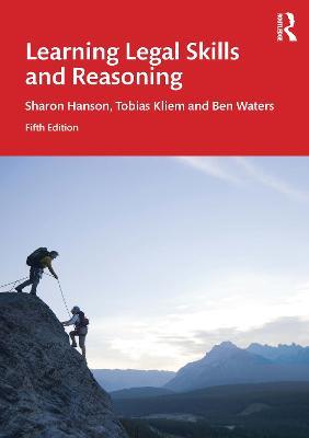 Learning Legal Skills and Reasoning - Sharon Hanson,Tobias Kliem,Ben Waters - cover