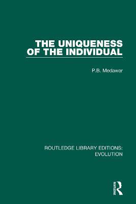The Uniqueness of the Individual - P.B. Medawar - cover