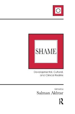 Shame: Developmental, Cultural, and Clinical Realms - cover