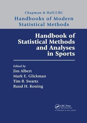 Handbook of Statistical Methods and Analyses in Sports - cover