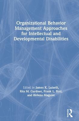 Organizational Behavior Management Approaches for Intellectual and Developmental Disabilities - cover