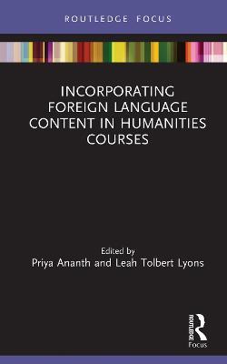 Incorporating Foreign Language Content in Humanities Courses - cover