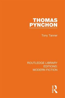 Thomas Pynchon - Tony Tanner - cover