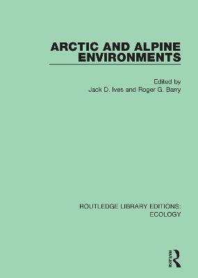 Arctic and Alpine Environments - cover