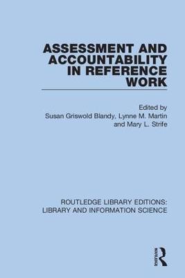 Assessment and Accountability in Reference Work - cover