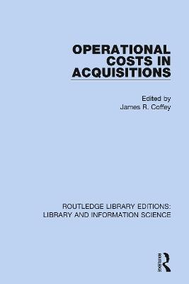 Operational Costs in Acquisitions - cover