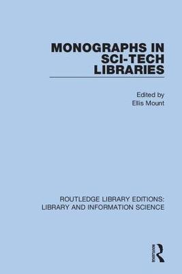 Monographs in Sci-Tech Libraries - cover