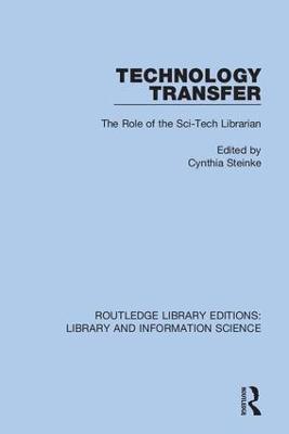 Technology Transfer: The Role of the Sci-Tech Librarian - cover