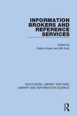 Information Brokers and Reference Services - cover
