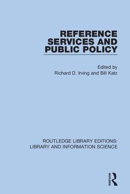 Reference Services and Public Policy - cover