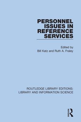 Personnel Issues in Reference Services - cover
