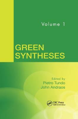 Green Syntheses, Volume 1 - cover