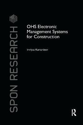 OHS Electronic Management Systems for Construction - Imriyas Kamardeen - cover