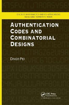 Authentication Codes and Combinatorial Designs - Dingyi Pei - cover