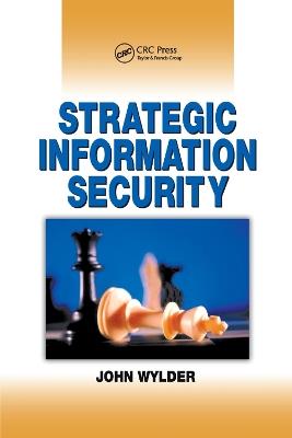 Strategic Information Security - John Wylder - cover