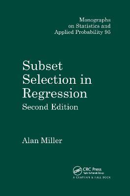 Subset Selection in Regression - Alan Miller - cover