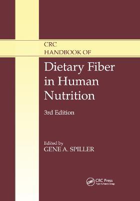 CRC Handbook of Dietary Fiber in Human Nutrition - cover
