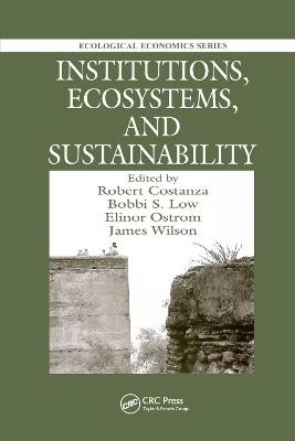 Institutions, Ecosystems, and Sustainability - cover