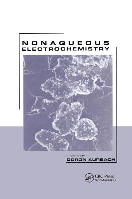 Nonaqueous Electrochemistry - Doron Aurbach - cover
