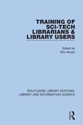 Training of Sci-Tech Librarians & Library Users - cover