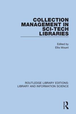 Collection Management in Sci-Tech Libraries - cover