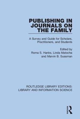 Publishing in Journals on the Family: Essays on Publishing - cover