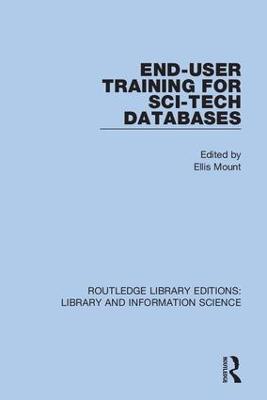 End-User Training for Sci-Tech Databases - cover