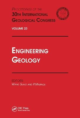 Engineering Geology: Proceedings of the 30th International Geological Congress, Volume 23 - cover