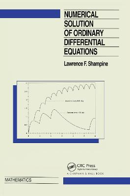 Numerical Solution of Ordinary Differential Equations - L.F. Shampine - cover