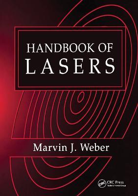 Handbook of Lasers - Marvin J. Weber - cover