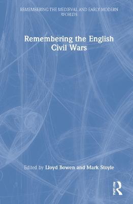 Remembering the English Civil Wars - cover