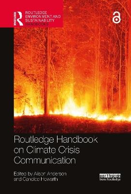 Routledge Handbook on Climate Crisis Communication - cover