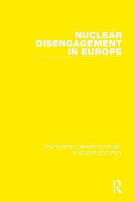 Nuclear Disengagement in Europe - Stockholm International Peace Research Institute - cover