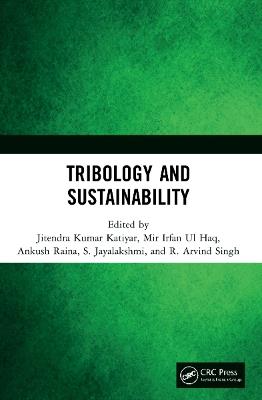 Tribology and Sustainability - cover