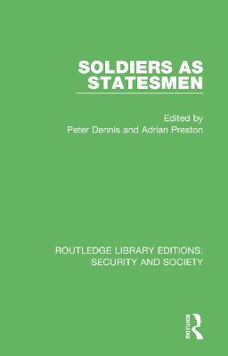 Soldiers as Statesmen - cover