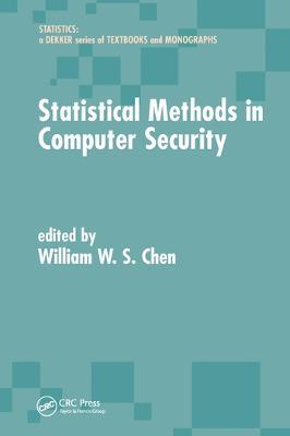 Statistical Methods in Computer Security - cover