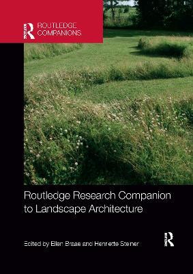 Routledge Research Companion to Landscape Architecture - cover