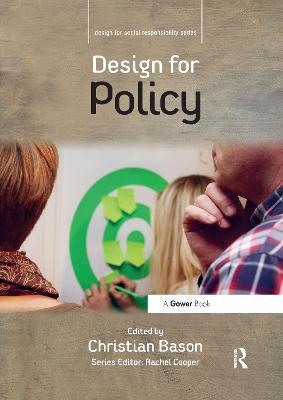 Design for Policy - Christian Bason - cover