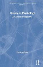 History of Psychology: A Cultural Perspective