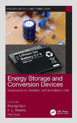 Energy Storage and Conversion Devices: Supercapacitors, Batteries, and Hydroelectric Cells - cover