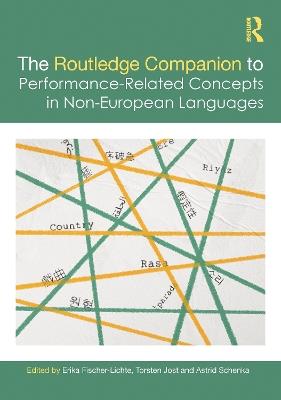 The Routledge Companion to Performance-Related Concepts in Non-European Languages - cover