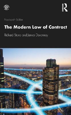 The Modern Law of Contract - Richard Stone,James Devenney - cover