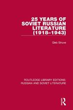 25 Years of Soviet Russian Literature (1918–1943)