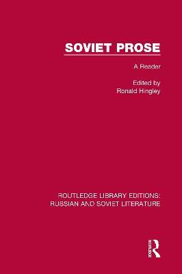 Soviet Prose: A Reader - cover