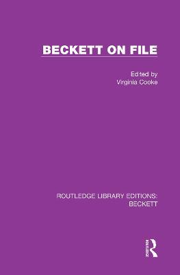 Beckett on File - cover
