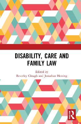 Disability, Care and Family Law - cover