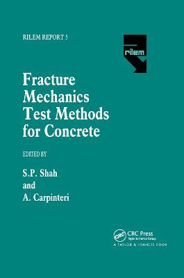 Fracture Mechanics Test Methods For Concrete - cover