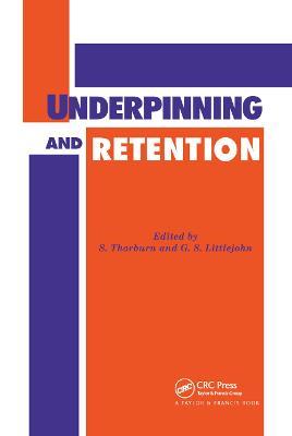 Underpinning and Retention - cover